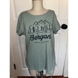 Bergen’s Of Norway Women’s‎ Classic V2 Graphic Tee Organic Cotton Size M
